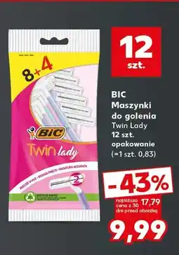 Kaufland Maszynki do golenia Twin Lady BIC oferta