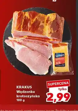 Kaufland Wędzonka krotoszyńska Krakus oferta