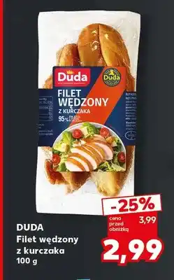 Kaufland Filet wędzony z kurczaka Duda oferta
