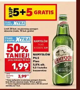 Kaufland Piwo Namysłów Pils oferta