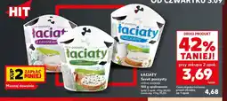 Kaufland Serek puszysty z czosnkiem Łaciate oferta