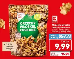 Kaufland Orzechy włoskie łuskane K-Classic oferta