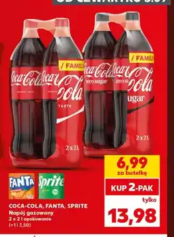 Kaufland Napój gazowany Coca-Cola Zero Cukru 2-pak oferta