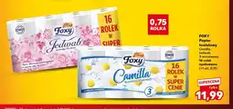 Kaufland Papier toaletowy Camilla 3-warstwowy 16-pak Foxy oferta