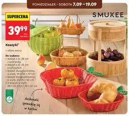 Biedronka Koszyk o śr. 28 cm z pokrywką Smukee oferta
