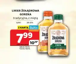 Delfin Likier Żołądkowa Gorzka z miętą oferta