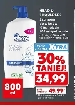 Kaufland Szampon do włosów Head & Shoulders oferta