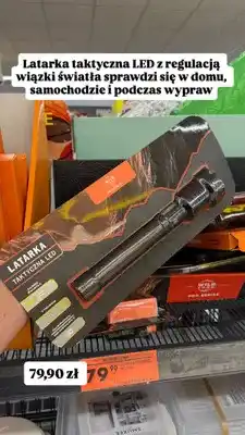 Biedronka Latarka taktyczna LED Wild Trek Pro Series oferta