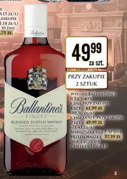 Dino Whisky Ballantine's oferta