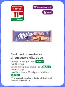 Dino Czekolada strawberry cheesecake Milka oferta