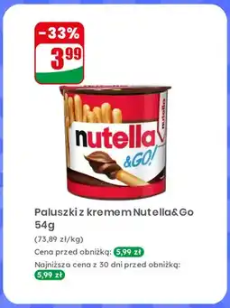 Dino Paluszki z kremem Nutella & Go oferta