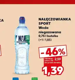 Kaufland Woda niegazowana Nałęczowianka Sport oferta