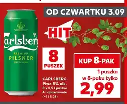 Kaufland Piwo Carlsberg 8-pak oferta