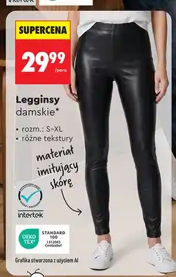 Biedronka Legginsy damskie Clevé oferta