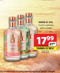 Delfin Drink El Sol piña colada oferta