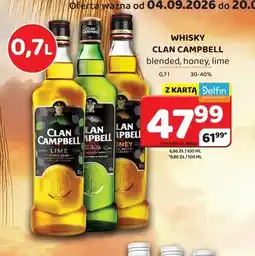 Delfin Whisky Clan Campbell blended oferta