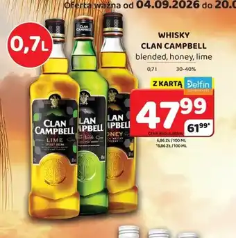 Whisky Clan Campbell blended