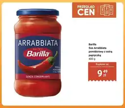 Biedronka Sos Arrabbiata pomidorowy z ostrą papryczką Barilla oferta