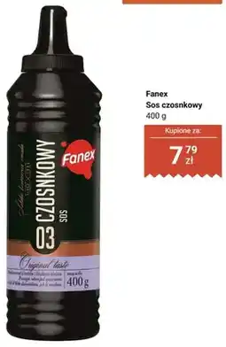 Biedronka Sos czosnkowy Fanex oferta