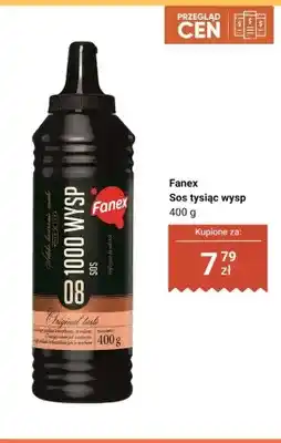 Biedronka Sos tysiąc wysp Fanex oferta
