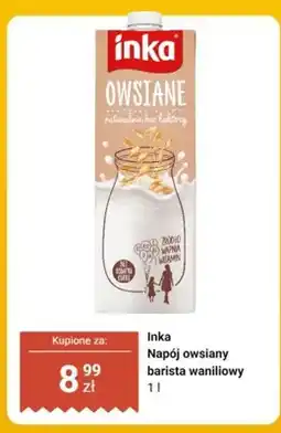 Dino Napój owsiany Inka barista waniliowy oferta
