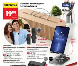 Biedronka Składany stojak na smartfon 4desk oferta
