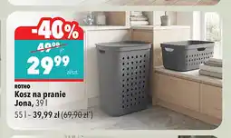 Biedronka Kosz na pranie Jona 39 l Rotho oferta
