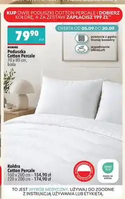 Biedronka Poduszka Cotton Percale 70x80 cm Wendre oferta