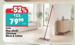 Biedronka Mop płaski Ultramax Micro & Cotton Vileda oferta