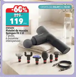 Biedronka Pistolet do masażu Gymgun Fit 2,0 Gymtastic oferta