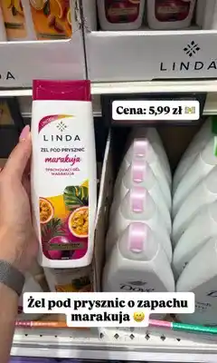 Biedronka Żel pod prysznic Linda Marakuja oferta