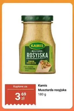 Biedronka Musztarda rosyjska Kamis oferta