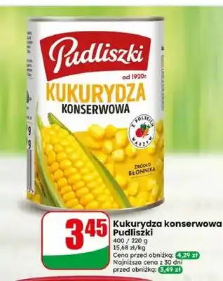 Kukurydza konserwowa Pudliszki