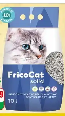 Żwirek dla kota bentonitowy FricoCat Solid