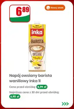 Dino Napój owsiany barista waniliowy Inka oferta