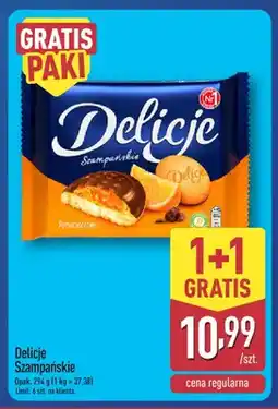 ALDI Biszkopty Delicje Szampańskie pomarańczowe oferta