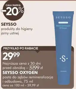SuperPharm SEYSO OXYGEN pasta do zębów remineralizacja i odbudowa oferta