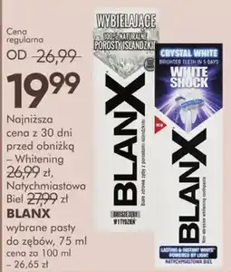 SuperPharm BLANX wybrane pasty do zębów oferta