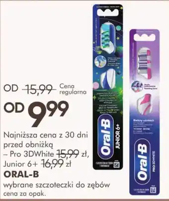 Oral-B wybrane szczoteczki do zębów