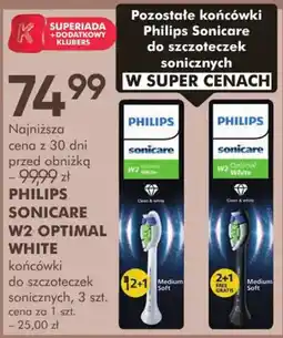 SuperPharm Philips Sonicare W2 Optimal White końcówki do szczoteczek sonicznyc oferta