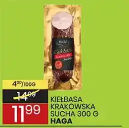 Wafelek Kiełbasa Krakowska Sucha Haga oferta