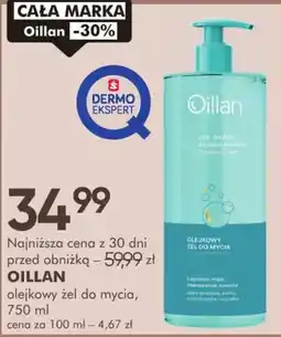 SuperPharm Oillan olejkowy żel do mycia oferta
