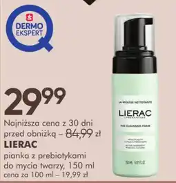 SuperPharm Lierac Pianka z prebiotykami do mycia twarzy oferta