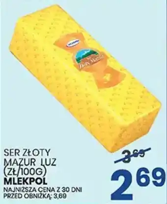 Ser Złoty Mazur Łuz Mlekołpol