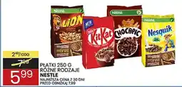 Wafelek Płatki 250 G Różne Rodzaje Nestle oferta