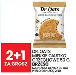 Wafelek Dr. Oats Miękkie Ciastko Orzechowe oferta