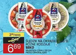 Wafelek Śledzik na okrągło SEKO oferta