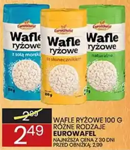 Wafelek Wafle ryżowe Eurowafel oferta