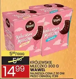 Wafelek Królewskie Mleczko Wawel oferta