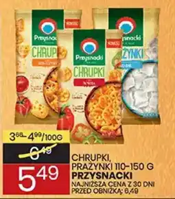 Wafelek CHRUPIKI, PRAŻYNIKI 110-150 G PRZYSNACKI oferta